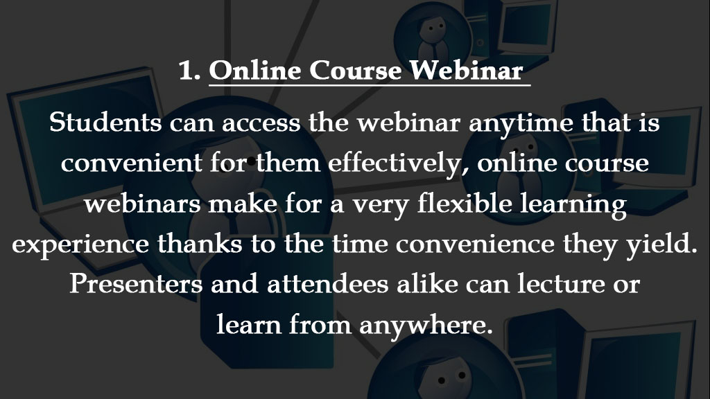 Online Course Webinar 1